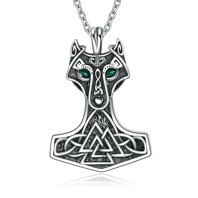 Wolf necklace shop walmart