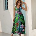 thumbnail image 6 of Tropical Fest Sleeveless Dress Party dresses for women clothes birthday dresses for women, 6 of 6