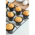 thumbnail image 6 of Fox Run Mini Popover Pan, 12 Cup Non-Stick Carbon Steel Mini Popover and Yorkshire Pudding Pan, 10.75" x 14.5" x 2", 6 of 10