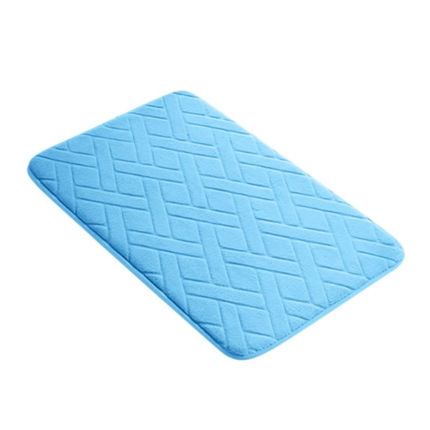 pstuiky Alfombrilla de espuma gruesa, absorbente y de baja densidad, ideal para cocina y baño. Antideslizante. 50x80 cm