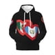 thumbnail image 4 of Sudadera con capucha con estampado 3D de la bandera de Guatemala para hombre y mujer, moda urbana, informal, de manga larga, para niño y mujer, 4 of 4