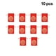 thumbnail image 4 of 10 piezas de bolsas de regalo de almacenamiento de satén al estilo chino paquetes de joyas decoración de la fiesta de boda de joyas (13-18 cm, rojo), 4 of 5