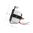 thumbnail image 2 of Car Modification 12v Universal fuel gauge 52mm black face pointer oil level meter with oil float, 2 of 6