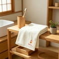 thumbnail image 6 of chaungfeng Fingertip Hand Towel | Absorbent |12x24 Inches | Washcloths for Bathroom use, Cotton, Face Towels, Fingertip Towels, Soft, Guest Towels (White), 6 of 7