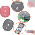 thumbnail image 3 of Pieces Mini Portable First Aid Kit, Empty First Aid Kit Portable First Aid Kit Mini Empty First Aid Kit Portable Medicine Bag for Empty Bag for Camping Hiking, 3 of 4