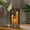 Grey, variant on Flameless 3-in-1 Cone Candle Battery-Operated Acrylic LED Candle with 3D Flickering Wick for Holiday Party Wedding Centerpieces, Grey