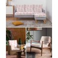 thumbnail image 6 of Pink Fruit Couch Cushion Covers Stretch, Washable Sofa Seat Covers Individual Seat Cushion Sofa Slipcovers Vintage Plant Nature Botanical Flower Couch Cover Furniture Protector L-1PCS, 6 of 7