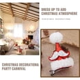 thumbnail image 4 of Pinzas para el cabello de Navidad | Horquillas para el pelo con pequeños regalos bonitos de Navidad | Pasadores de pelo encantadores del sombrero de Papá Noel de la felpa de la Navidad para las muchac, 4 of 4