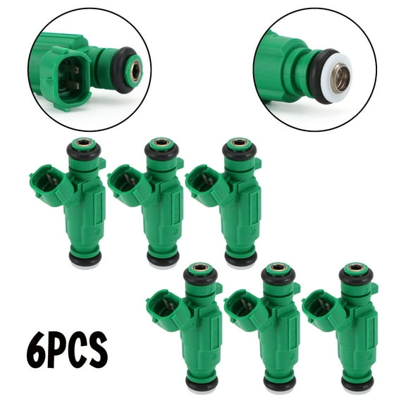 6pcs Fuel Injectors 9260930004 Fit For Hyundai Santa Fe 2.7L/3.5L V6 2001-2006