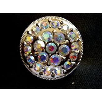 Conchos Western Turquoise (4 pièces) - Cowboy World