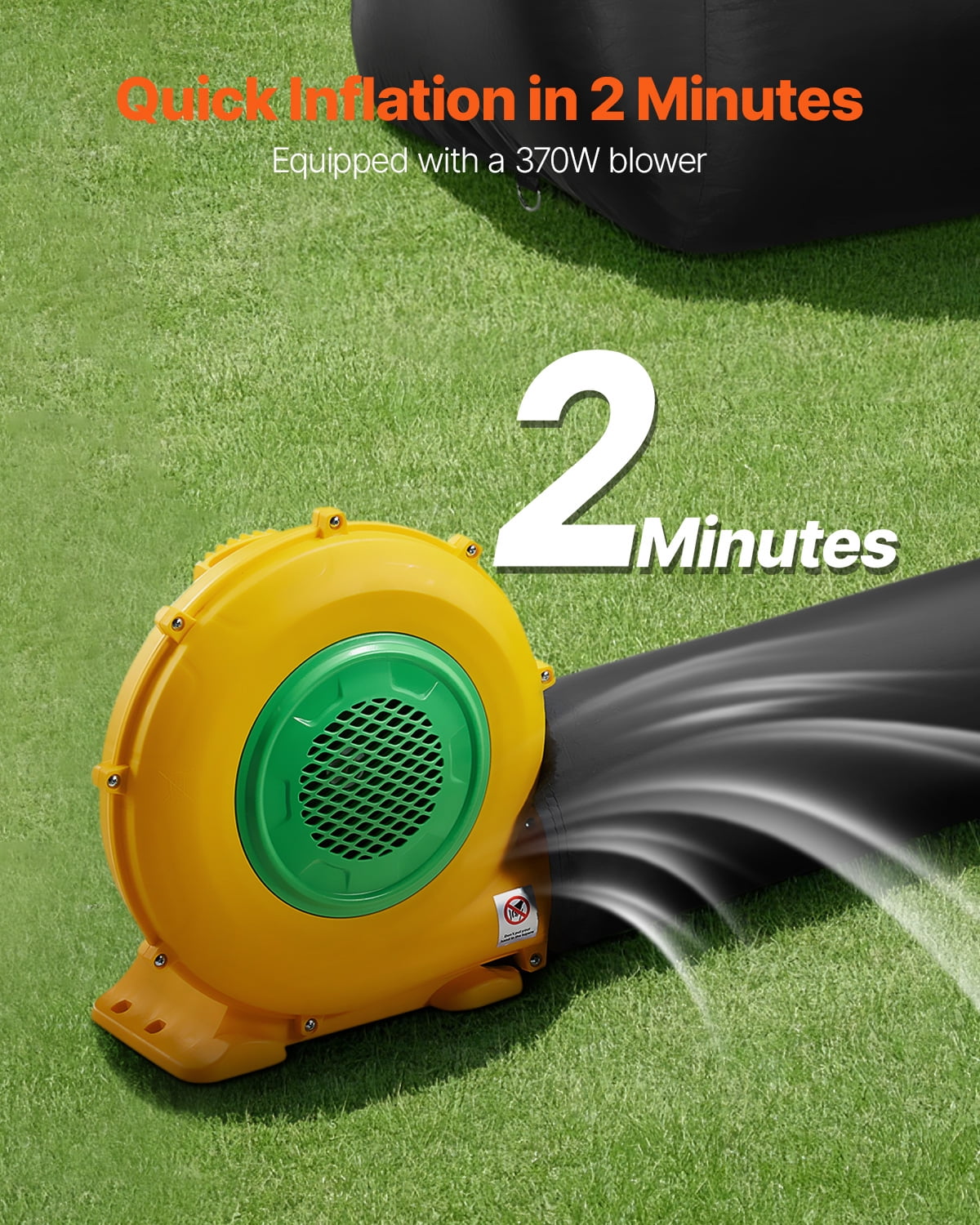 VEVOR Inflatable Soccer Dart Board, over 8 ft High Giant Soccer Dart Board with 9 Kick Balls & Air Pump, 2-Minutes Setup & Storage Bag for Easy Carrying, for Giant Yard Games, Giant Kick Darts Game