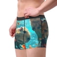 thumbnail image 2 of Pofeuu Underwater Swimming Guinea Pig Print Men’s Boxer Briefs, Moisture-Wicking Underwear, Regular,Trunk-XX-Large, 2 of 5