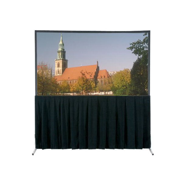 DaLite FastFold Deluxe Skirt Video Format Projection screen skirt