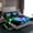 Blue Black, variant on Manfei Kids Gamepad Controller Twin Sheet Sets,Console Video Game Twin Fitted Sheet,Blue Sequin Print Flat Sheet For Boys,Luxury Bedroom Decor,3-Piece