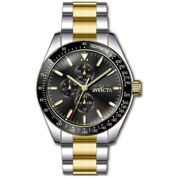 Invicta Aviator Quartz Black Dial Men's Watch 38969