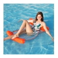 thumbnail image 5 of Flotador Inflable para Alberca The Baby Shop cama con red de 102 cm x 77 cm Anaranjado -, 5 of 5