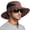 Brick Red, variant on Sun Hats for Men Women Wide Brim Bucket Hat UPF 50+ Outdoor Beach Hiking Fishing Hat
