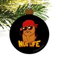 thumbnail image 4 of Nug Life Chicken Nugget Funny Humor Wood Christmas Tree Holiday Ornament, 4 of 7