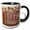 Black/White, variant on 3drose, New Mexico, Santa Fe, Canyon Road, Shop - Us32 Jwi0415 - Jamie and Judy Wild, 11oz Two-tone Yellow Mug
