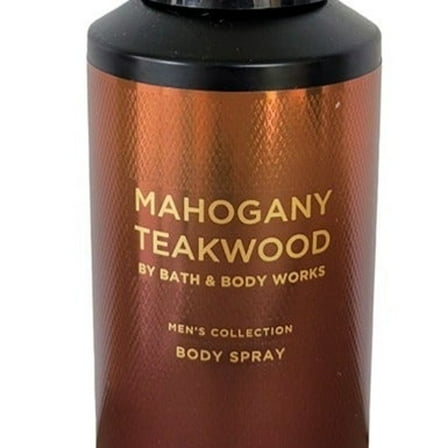Bath & Body Works Body Spray MAHOGANY TEAKWOOD ~ Fragrance: mahogany, black teakwood and lavender.