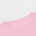 thumbnail image 4 of NOLDARES Kids Cotton T-Shirt Lightweight T Shirt Short Sleeve Boys Girls Tee Tops Classic Casual Shirts for Age 3-14 Years(Pink,5-6 Years), 4 of 8