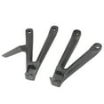 thumbnail image 4 of ZS GZYF Rear Passenger Footrest Foot Pegs Mount Bracket for Honda CBR600RR 05-06 Black, 4 of 5