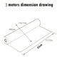 thumbnail image 4 of 1 Roll, European Flower Self-adhesive Wallpaper Room Backdrop Wall Decoration Instant Sticker PVC Wallpaper For Living Room Dormitory Fireplace Background 17.71in*118.11in Home Decor, 4 of 5