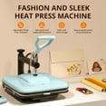 thumbnail image 6 of HTVRONT Heat Press Machine 15x15, Swing Away Digital Sublimation Vinyl Transfer Printer for T Shirts,Sublimation,Heat Transfer Projects, 6 of 15