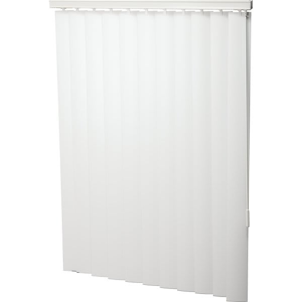 72"W x 48"H Vinyl White Window Blind Blinds