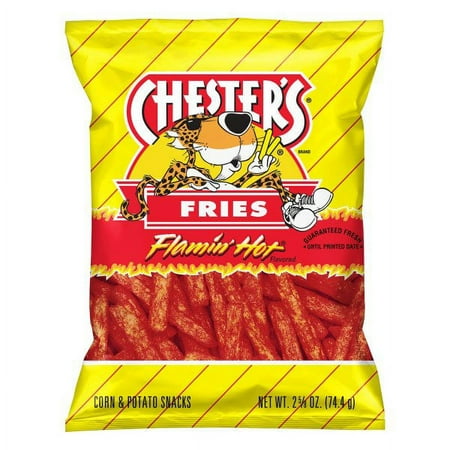 Frito Lay Chesters Corn & Potato Snacks, 2.625 oz
