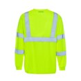 thumbnail image 3 of Old Toledo UHV403-2XL-Y Mens Long Sleeve High Visibility T-Shirt, Yellow - 2X, 3 of 6