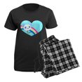 thumbnail image 5 of CafePress - Panda Balloon Women's Dark Pajamas - Women's Short Sleeve Print T-Shirt and Pants Dark Cotton Pajama Set, 5 of 7