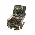 thumbnail image 4 of Ethnic Soft Flannel Fleece Throw Blanket, Traditional Essential Motif with Geometric Ornaments Classic Folkloric Print, Cozy Plush for Indoor and Outdoor Use, 50" x 60", Multicolor, by Ambesonne, 4 of 6