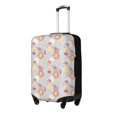thumbnail image 2 of Haiem Butterfly Flower Luggage Cover Printed Suitcase Covers for Luggage Elastic Washable Suitcase Protector Fits 18-32 Inch Luggage-Medium, 2 of 8