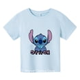 thumbnail image 4 of Camiseta divertida de dibujos animados Kawaii Lilo Stitch para niños, linda camiseta de manga de Stitch, camiseta gráfica Y2k, camisetas de calle, camisetas para mujer, 4 of 5