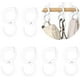 thumbnail image 1 of 6 ganchos en forma de S, resistentes al viento y antideslizantes, ajustables, de plástico multifuncional., 1 of 5