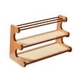 thumbnail image 2 of Luzkey Chinese Teapot Shelf Desktop Organizer Countertop Lightweight Gift 3 Tier Tea Set Storage Rack for Hotel Restaurant Apartment 50x20x36cm, 2 of 8