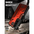thumbnail image 2 of Poetic Spartan Case for Samsung Galaxy Z Fold 4, Full Body Rugged Case with Kickstand, Metallic Red, 2 of 6