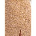 thumbnail image 5 of Floral High Waist Side Slit Mini Skirt, 5 of 5