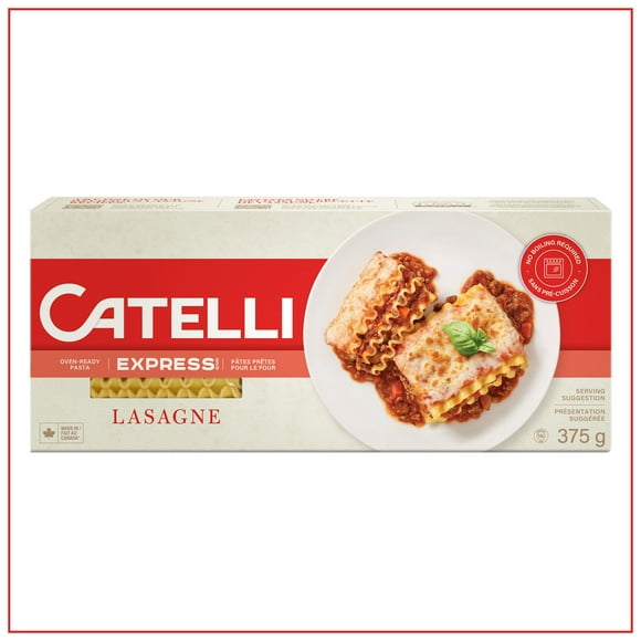 Catelli Express Oven Ready Lasagne Pasta, 200g, 375 g