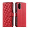 thumbnail image 4 of for Samsung Galaxy S20 FE Elegant Phone Case Wallet Pocket with Card Holder for Women,Crossbody Strap Case for Samsung Galaxy S20 FE with Strap Lanyard,Magnetic Flip Leather Case,Red, 4 of 10