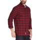 thumbnail image 1 of Camisa a cuadros de franela resistente a la intemperie para hombre, rojo, XXX-Large, 1 of 1