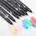 thumbnail image 4 of Juego de rotuladores de doble pincel, 120 colores, rotuladores de punta de fieltro, rotuladores de pincel grueso y fino para niños y adultos, rotuladores para bullet journal, letras a mano, manga,, 4 of 5