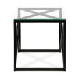 thumbnail image 2 of Henn&Hart 20" Table d'Appoint en Bronze Noircie, 2 of 8