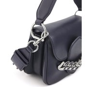 Tory Burch Women's Jessie Top Handle Convertible Crossbody Bag (Navy)
