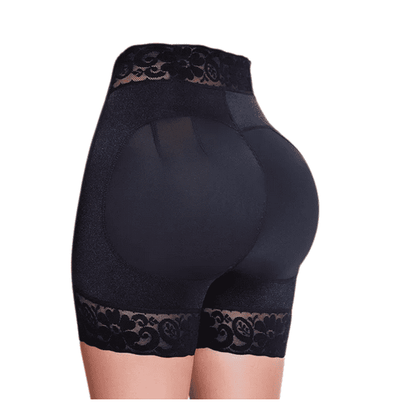Faja Colombiana Tipo Short Levanta Pompa para Mujer. Marca Velvet, 100% Colombiano. Victoria Negro S