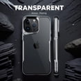 thumbnail image 2 of Plating Soft Rubber Border Phone Case For iPhone 11 12 13 14 15 Pro Max Plus Lens Protection High Transparent Back Plate Case, 2 of 5