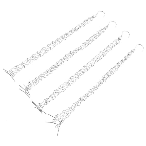 Worgeous Hanging Basket Chains Iron Plant Suspension Garden Yard 4Pcs