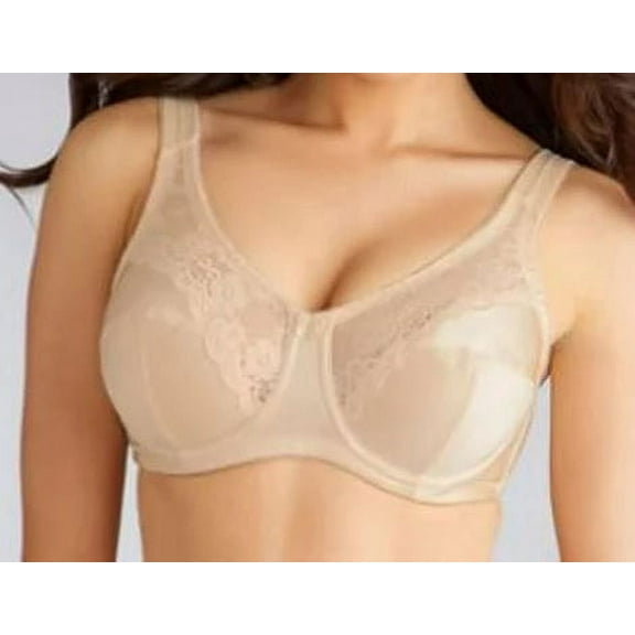 Cortland Style 7103 - Banded Full Figure Soft Cup Bra with Lace