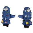 thumbnail image 2 of 2pcs Kids Snow Mittens,Waterproof Windproof Cute Pattern Toddler Winter Gloves for Outdoor Activities, 2 of 7